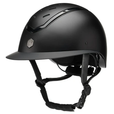 Abbildung von Charles Owen Reithelm Kylo Wide Peak Black Matte/Black Gloss 58 61cm
