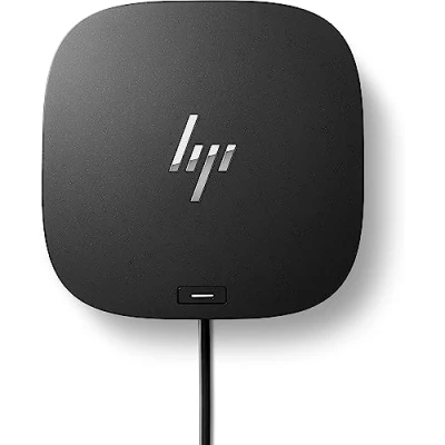 Abbildung von HP USB C Dockingstation G5 (USB Hub, Thunderbolt, C, USB, DisplayPort, HDMI, Audio, RJ 45) schwarz