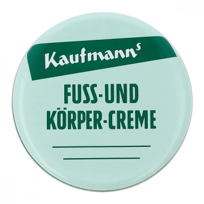 Abbildung von Kaufmanns Fuss und Körpercreme