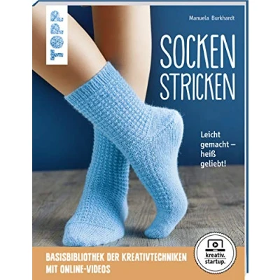 Abbildung von Socken stricken (kreativ.startup.): Leicht gemacht heiß geliebt. Genial für Einsteiger. Mit Online Videos