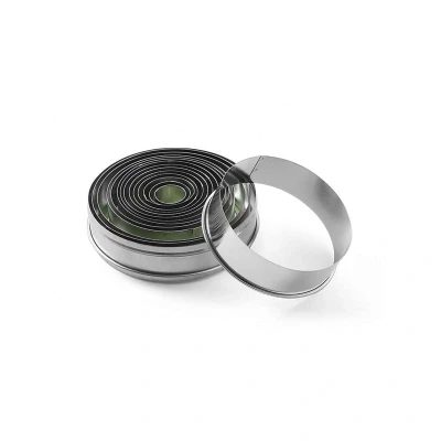 Abbildung von HENDI Ausstechformen Set mit Zackenrand ø 1,8 bis 10,8 cm 14 Formen rund