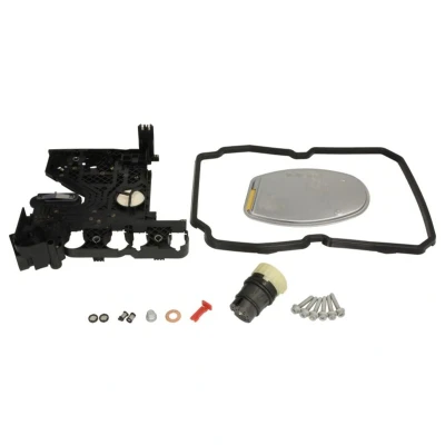 Abbildung von FEBI BILSTEIN 100254 Hydraulikfiltersatz, Automatikgetriebe mit Dichtung Schrauben, Dichtring MERCEDES BENZ: E Class Saloon, C T modell