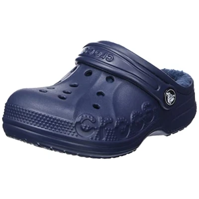 Abbildung von Crocs Unisex Kinder Baya Lined Clog K, Navy, 29/30 EU