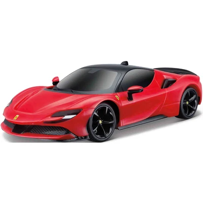 Abbildung von Maisto Tech R/C Ferrari SF90 Stradale: Ferngesteuertes Auto im Maßstab 1:24, 2,4 GHz, mit Pistolengriff Steuerung, ab 5 Jahren, 20 cm, rot (581532)