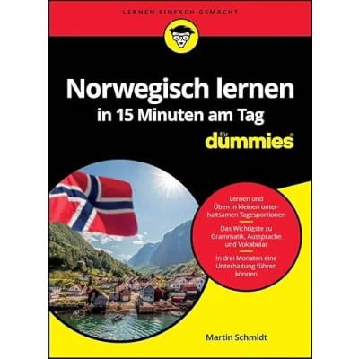 Abbildung von Norwegisch lernen in 15 Minuten am Tag für Dummies
