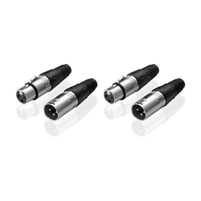 Abbildung von Sienoc XLR 3 Pin Female Mikrofon Lötanschluss Buchse SCHWARZ (4)