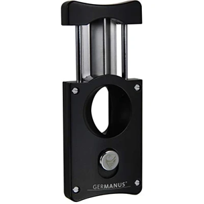 Abbildung von GERMANUS Zigarrenschneider V Cutter mit Ausschnitt Cut, Schwarz