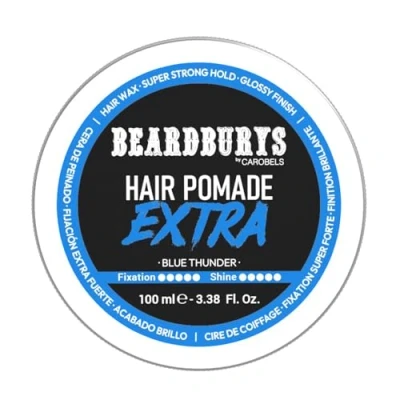 Abbildung von Beardburys Haarwachs Extra für Männer, extremer Halt Frisuren mit glänzendem Finish, die den ganzen Tag intakt bleiben, 100 ml