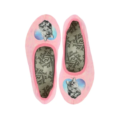 Abbildung von Beck Gymnastik MIEZ Klassischer Ballerina für Kinder, Größe: 34, Rosa Schuhe