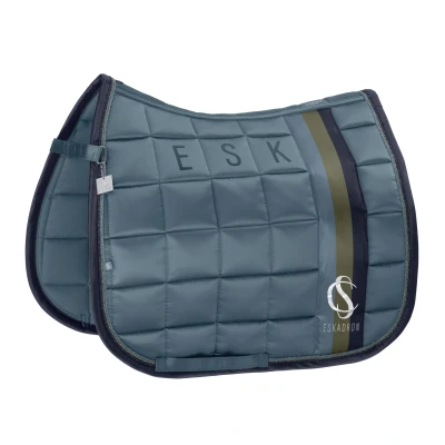 Abbildung von Eskadron Schabracke Classic Sports Big Square Mattgloss Dressur Steel BlueVerkauft von Agradi