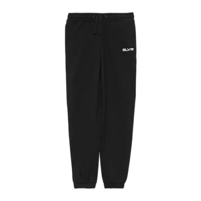 Abbildung von s.Oliver Unisex Jogginghose aus Sweat mit Print Detail schwarz 170