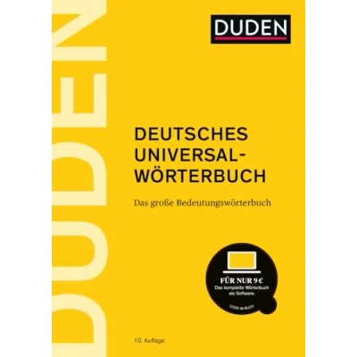 Abbildung von Duden Deutsches Universalwörterbuch: Das große Bedeutungswörterbuch