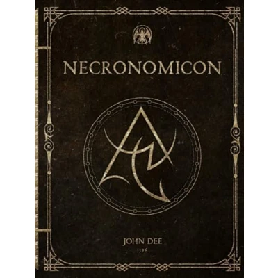 Abbildung von the Necronomicon: John Dee&#039;s 1596 Translation of Dreaded Kitab Al Azif or Book Dead