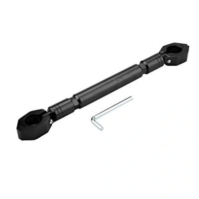 Abbildung von Motorrad Ausgleichsstange Balance Lenker Crossbar Universal 22Mm Bar Aluminiumlegierung Cross Bar(Schwarz)