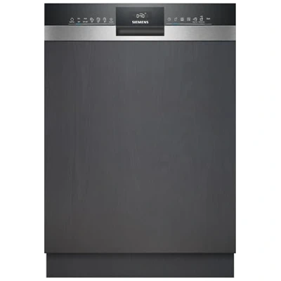 Abbildung von Siemens SN53ES22CE, iQ300 Smarter Geschirrspüler, Teilintegrierte Spülmaschine, 60 cm, Besteckschublade, Made in Germany, Auto. Türöffnung, Dreifach rackMatic, Besonders leise, varioSpeed, aquaStop