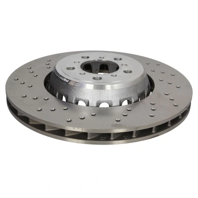 Abbildung von SHW Performance BFL44809 Bremsscheibe Vorderachse links 380 30 gelocht, innenbelüftet, Verbundbremsscheibe beschichtet hochgekohlt BMW: 3 Saloon