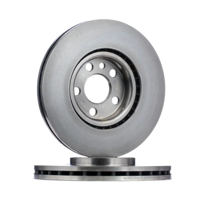 Abbildung von DELPHI BG3740 Bremsscheibe 285 28 5 Belüftet geölt unbehandelt ohne Radlager, ABS Sensorring CITROËN: C8, LANCIA: Phedra, PEUGEOT: 807
