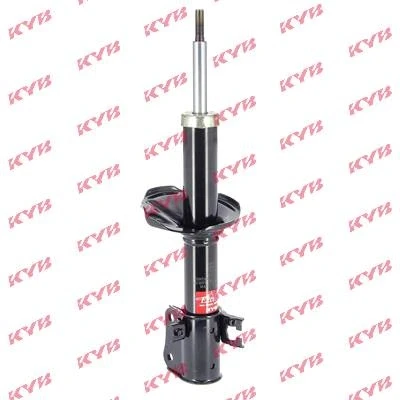 Abbildung von KYB Excel G 332804 Stoßdämpfer Vorderachse links Gasdruck Zweirohr Federbein, Dämpfer mit Zuganschlagfeder oben Stift SUBARU: JUSTY 3