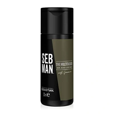 Abbildung von Seb Man The Multitasker 3in1 Shampoo Haare, Bart und Körper in einem Multifunktionale Reinigung Für alle Haartypen 1 x 50ml