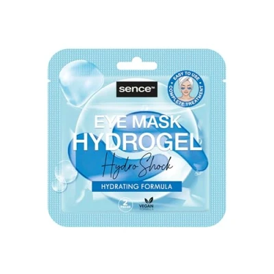 Abbildung von Sence Hydro Shock Augenpads Hydrogel Gesichtspflege, Augenmaske mit Hyaluronsäure, Vegan Beauty Eye Mask, Feuchtigkeitsspendende Skincare für Frauen und Männer, 3er Pack (3 x 2 Pads)