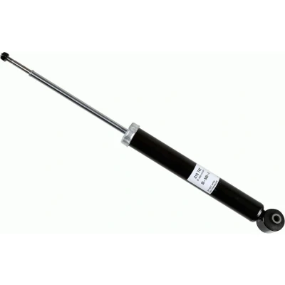 Abbildung von SACHS 316 742 Stoßdämpfer Gasdruck Zweirohr Teleskop oben Stift, unten Auge KIA: CARENS 4