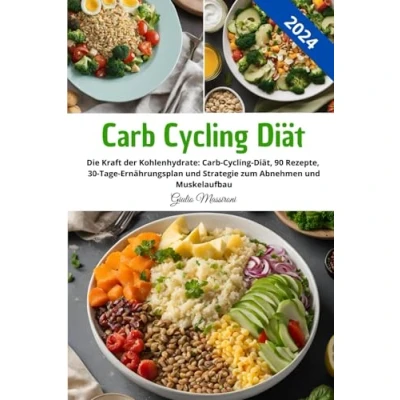 Abbildung von Carb Cycling Diät: Die Kraft der Kohlenhydrate: Diät, 90 Rezepte, 30 Tage Ernährungsplan und Strategie zum Abnehmen Muskelaufbau