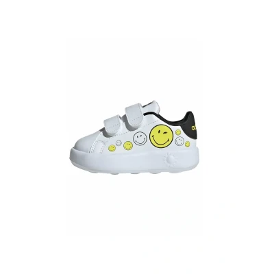 Abbildung von adidas Sportswear Klettschuh »ADIDAS SMILEY ADVANTAGE KIDS«, Design auf den Spuren des Stan Smith, für Kinder