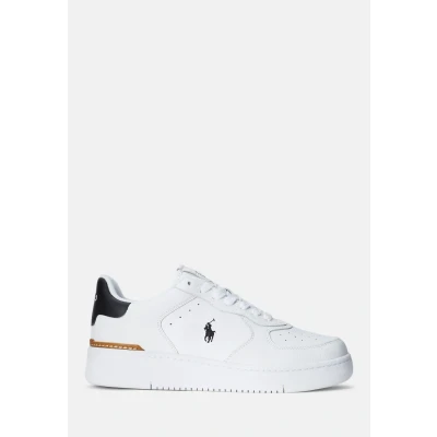 Abbildung von Polo Ralph Lauren Masters Court TOP Sneaker low, Herren, Größe: 37, White/black Schuhe