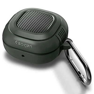 Abbildung von Spigen Rugged Armor Hülle Kompatibel mit Samsung Galaxy Buds 2 Pro Live Militärgrün