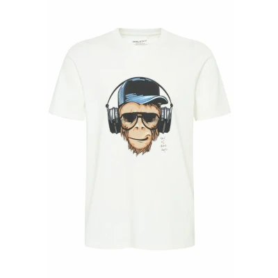 Abbildung von Blend Bhjavor Tshirt print, Herren, Größe: XXL, White abe