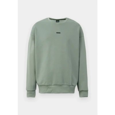 Abbildung von BOSS Stenson Sweatshirt, Herren, Größe: Small, Open green