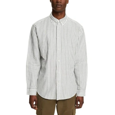 Abbildung von Esprit Gestreiftes AUS Hemd, Herren, Größe: Large, Light khaki