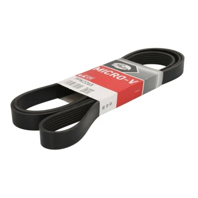 Abbildung von GATES 7PK2265 Keilrippenriemen 2265 7 Polyester, EPDM (Ethylen Propylen Dien Kautschuk) RoadMax Value Line JEEP: Grand Cherokee I, KIA: SORENTO 1