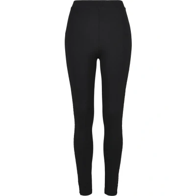 Abbildung von Urban Classics Flock LACE Stripe Leggings Hosen, Damen, Größe: XS, Black