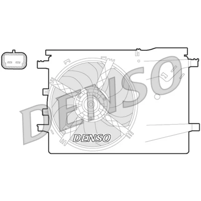 Abbildung von DENSO DET 0122 Sensor, Abgastemperatur LANCIA: Phedra, PEUGEOT: 308 I Hatchback, 807, 307 Estate, CITROËN: C4 Picasso 1