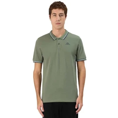Abbildung von Kappa Poloshirt, Herren, Größe: Large, Olive