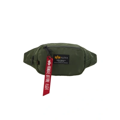 Abbildung von Alpha Industries CREW Waist BAG Unisex Gürteltasche, Größe: One Size, Sage green