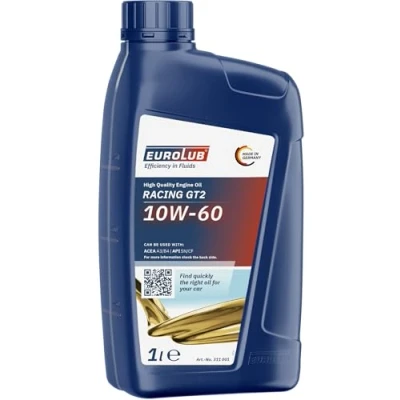 Abbildung von EUROLUB RACING GT2 SAE 10W 60 Motoröl, 1 Liter