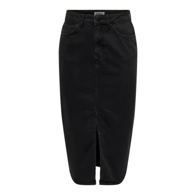 Abbildung von ONLY Onlbianca REA NOOS Jeansrock, Damen, Größe: XS, Washed black