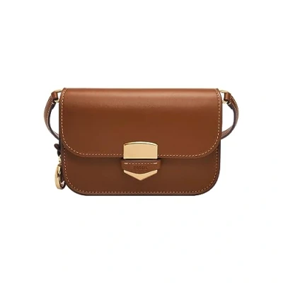 Abbildung von Fossil Lennox Umhängetasche, Damen, Größe: One Size, Medium brown