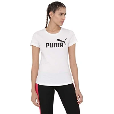 Abbildung von Puma Damen T shirt, White, 34 EU