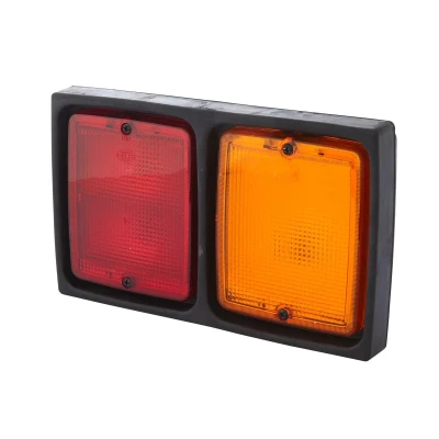 Abbildung von HELLA 2SD 004 431 011 Heckleuchte rechts, links rot/gelb schwarz ohne Glühlampen