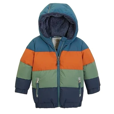 Abbildung von first instinct by killtec Kinder Winterjacke/Steppjacke mit Kapuze FIOW 30 MNS QLTD JCKT, dunkel ozean, 86, 38895 000