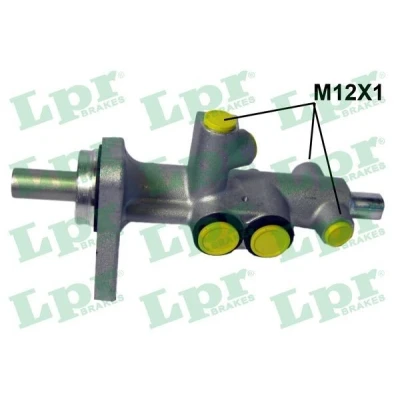 Abbildung von LPR 1499 Hauptbremszylinder Aluminium 12 X 1 (4) MERCEDES BENZ: C Class Coupe