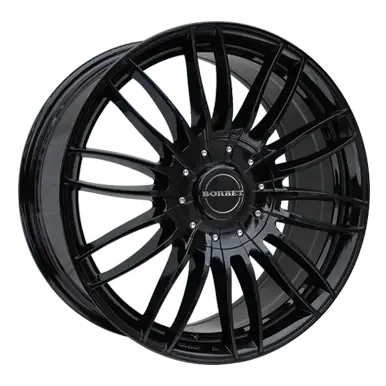 Abbildung von BORBET 5 loch 17Zoll 118mm Alufelge CW3 schwarz glanz 222462 Felge