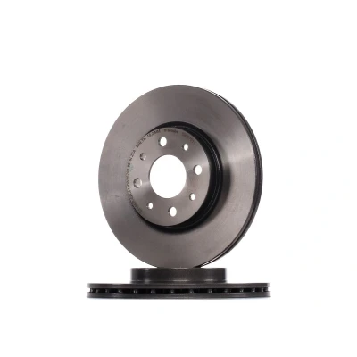 Abbildung von BREMBO COATED DISC LINE 09.5870.11 Bremsscheibe 257 20 4 innenbelüftet beschichtet mit Schrauben FIAT: BRAVO 1, Punto II Hatchback, Doblo I Cargo