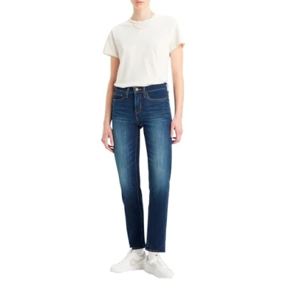 Abbildung von Levi&#039;s Shaping Slate Freeze Jeans Slim Fit, Damen, Größe: 34x32, Crushed poppy