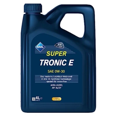 Abbildung von Aral Supertronic E 0W 30 4l Motoröl 15F482 RENAULT: ESPACE 4, CLIO 3, 2, VOLVO: XC60 I, S60 V40 Hatchback, TOYOTA: RAV4 III Off Road