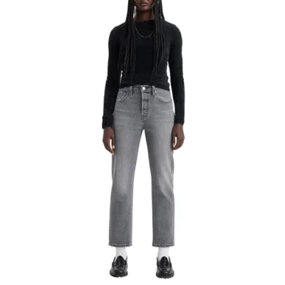 Abbildung von Levi&#039;s 501 CROP Jeans Straight Leg, Damen, Größe: 23x26, Hit the road