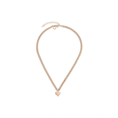 Abbildung von Liebeskind Berlin Broken Heart Halskette Rose goldcoloured, Damen, Größe: One Size, gold coloured